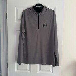 Size L Limited Edition RBC Open Levelwear Insignia Striped 1/4 Zip Pullover